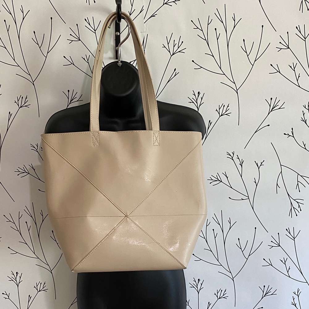 Chic Beige Satchel Bag